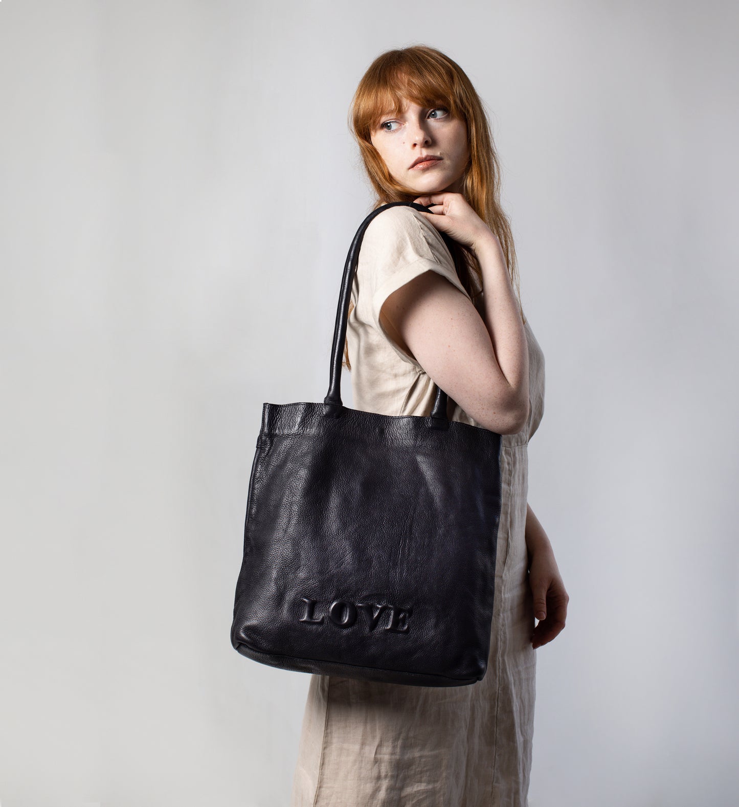 Italian Leather Tote