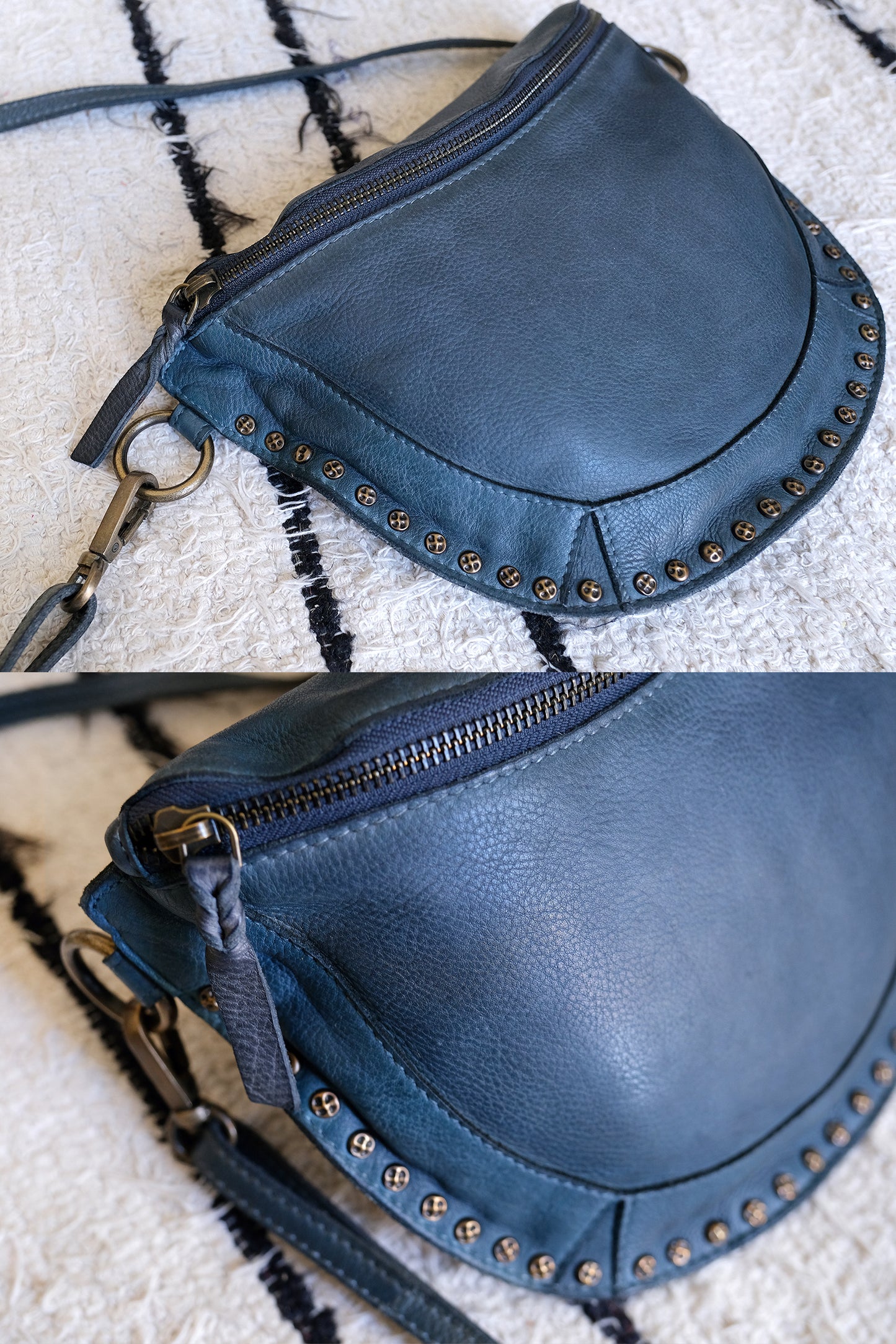 Light Blue Crossbody Bag
