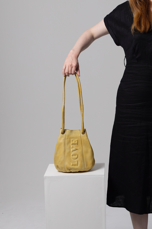 Yellow Bucket Bag