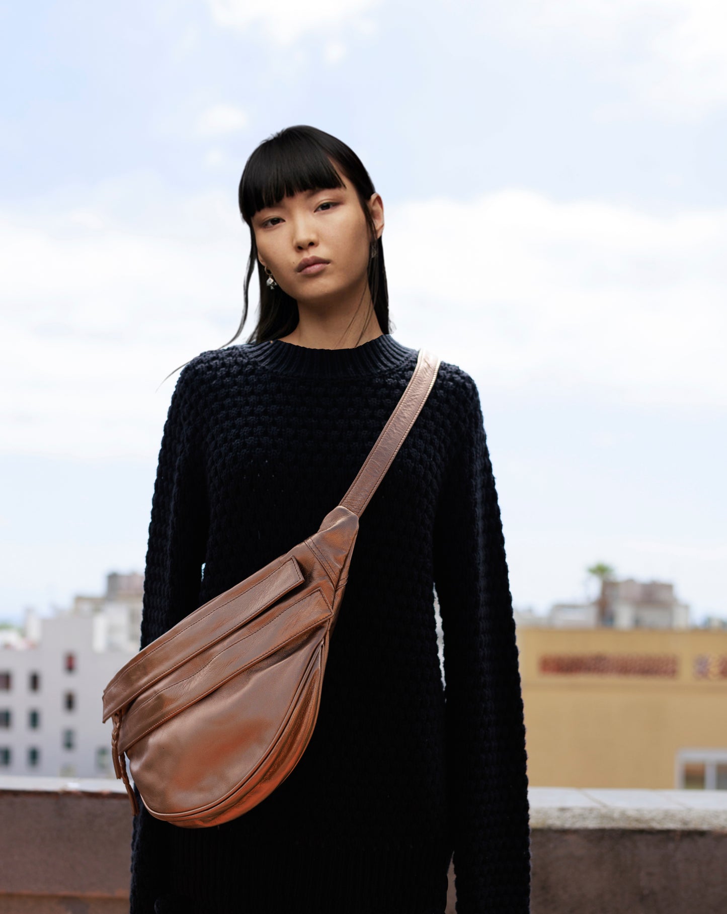 Metallic Crossbody Bag