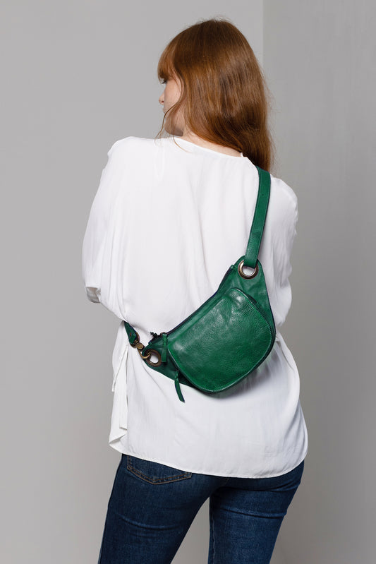 Green Sling Bag