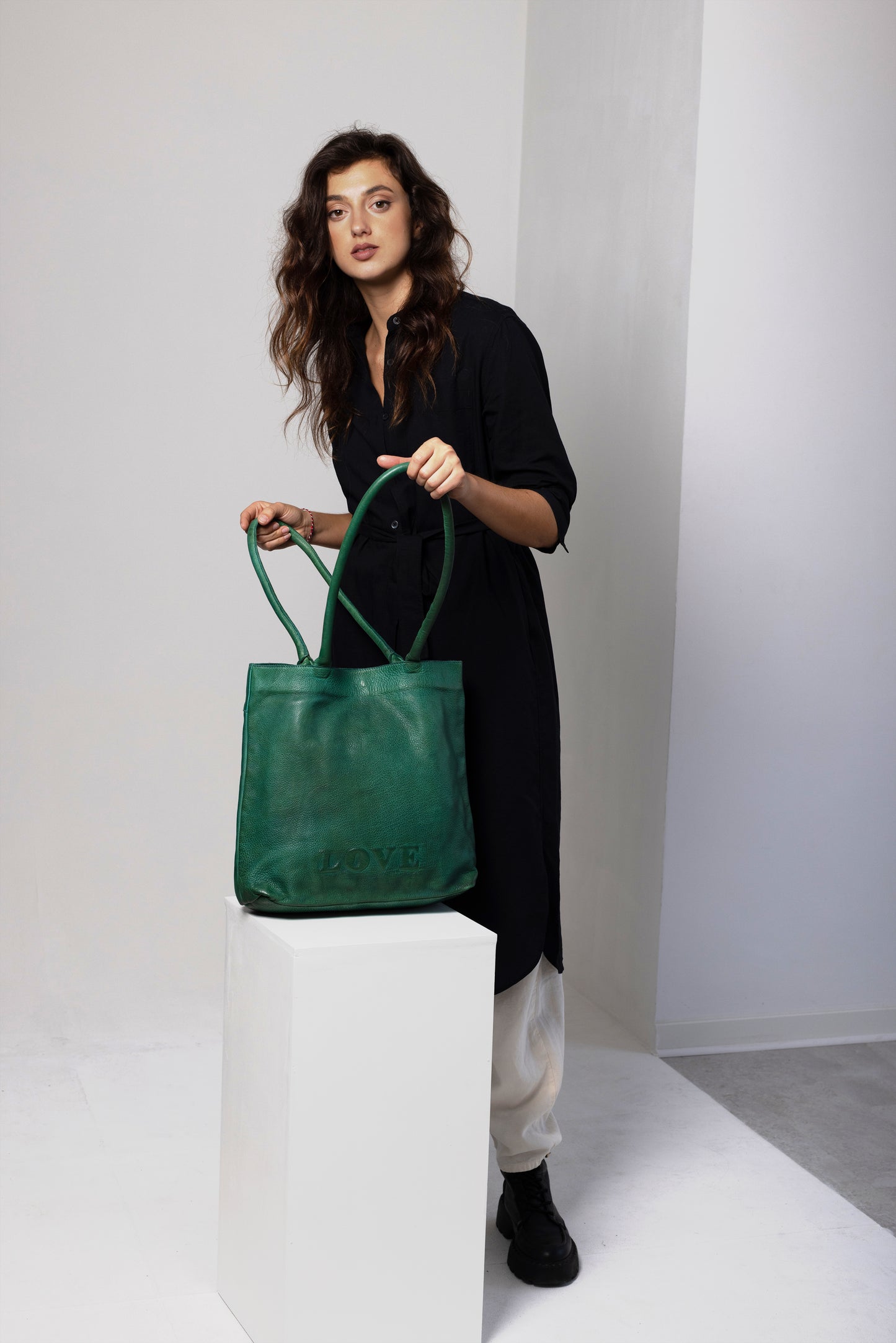 Forest Green Tote Bag