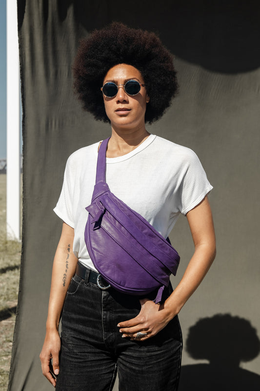 Crossbody Purple Bag