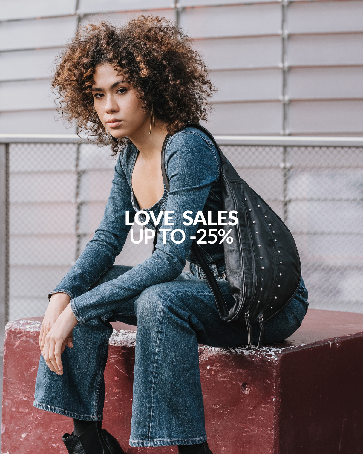 Studded Crossover bags