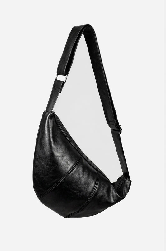 Modern Half Moon Crossbody Bag