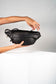 Italian Leather Sling Bag Black