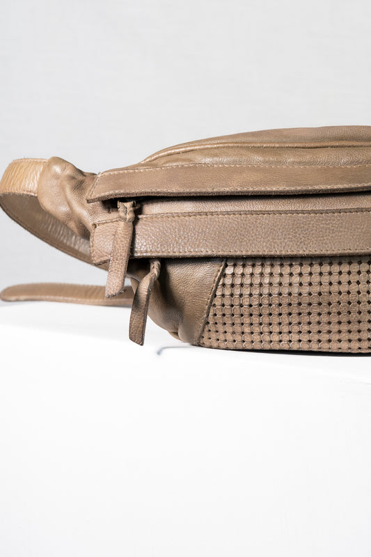 Smokey Nude Crossbody Bag