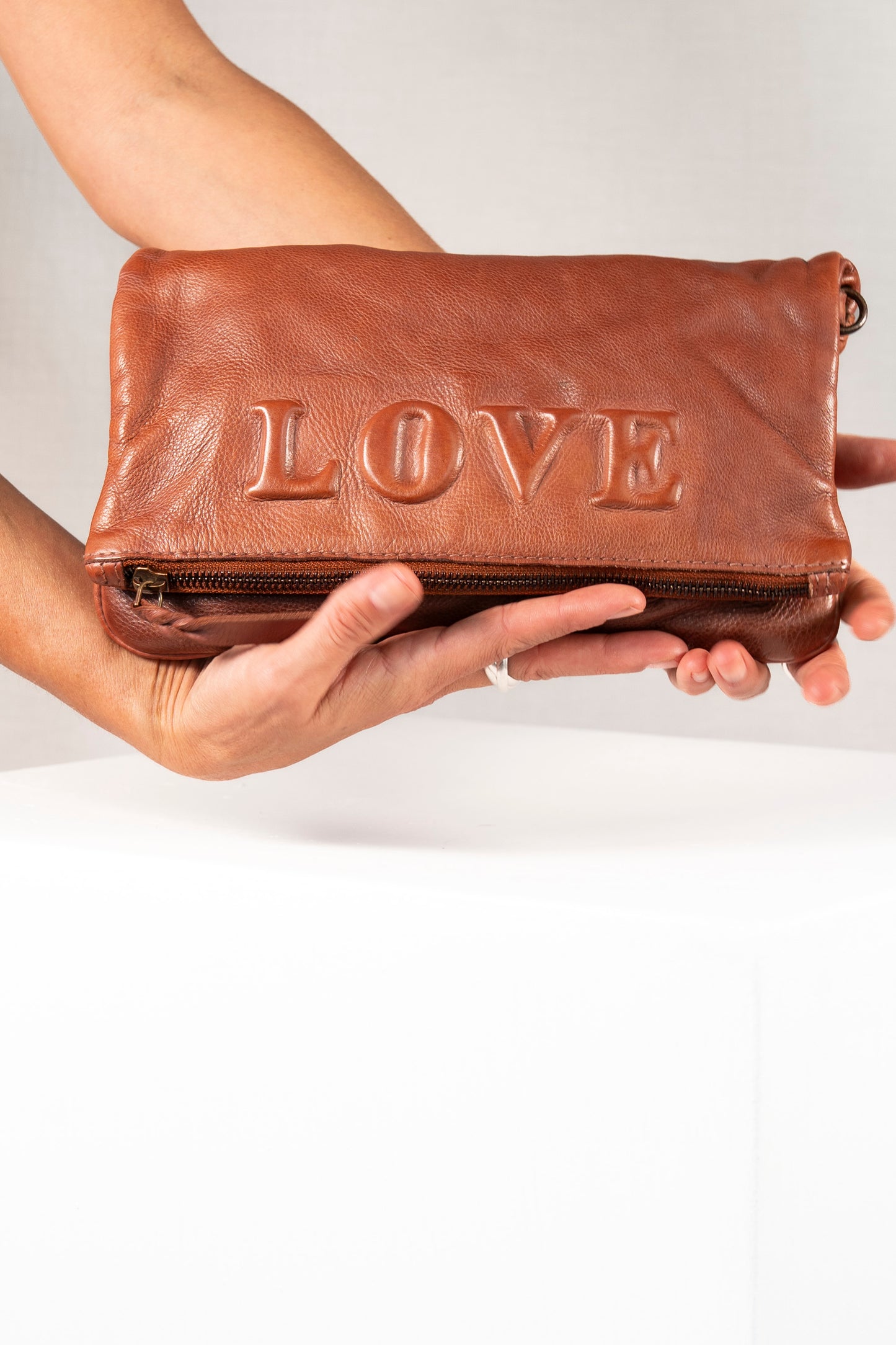 Love Clutch Tan