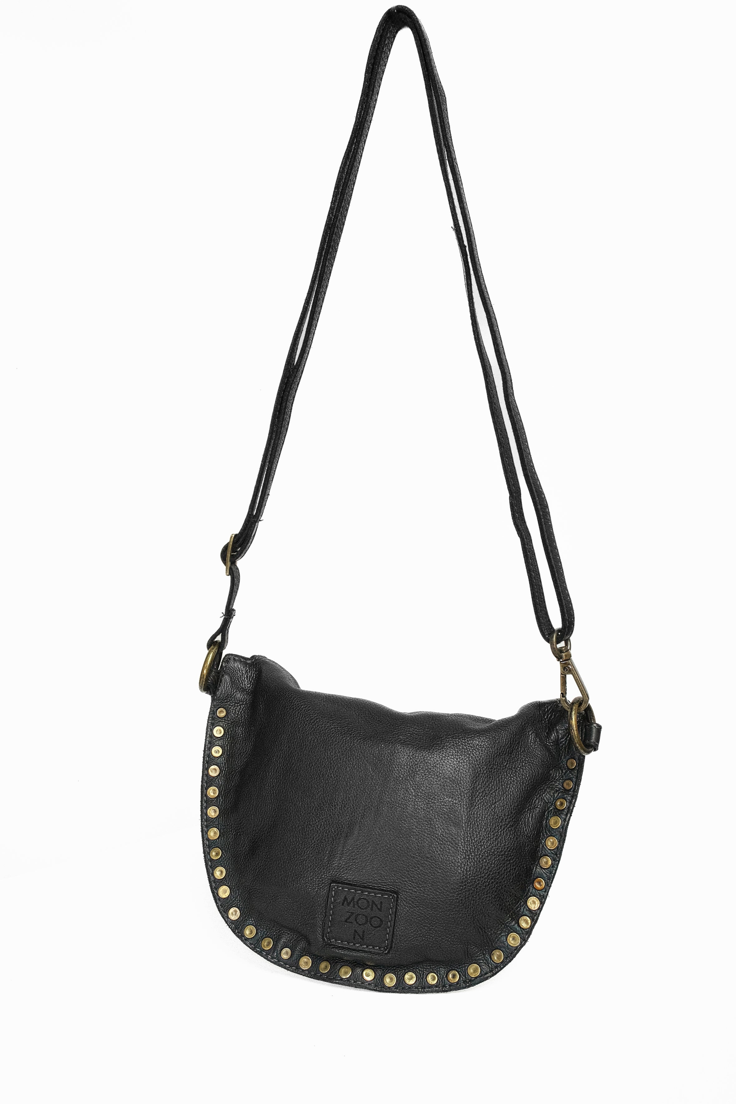 Half Moon Genuine Leather | MONZOON