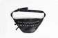 Soft Leather Studded Crossbody Bag