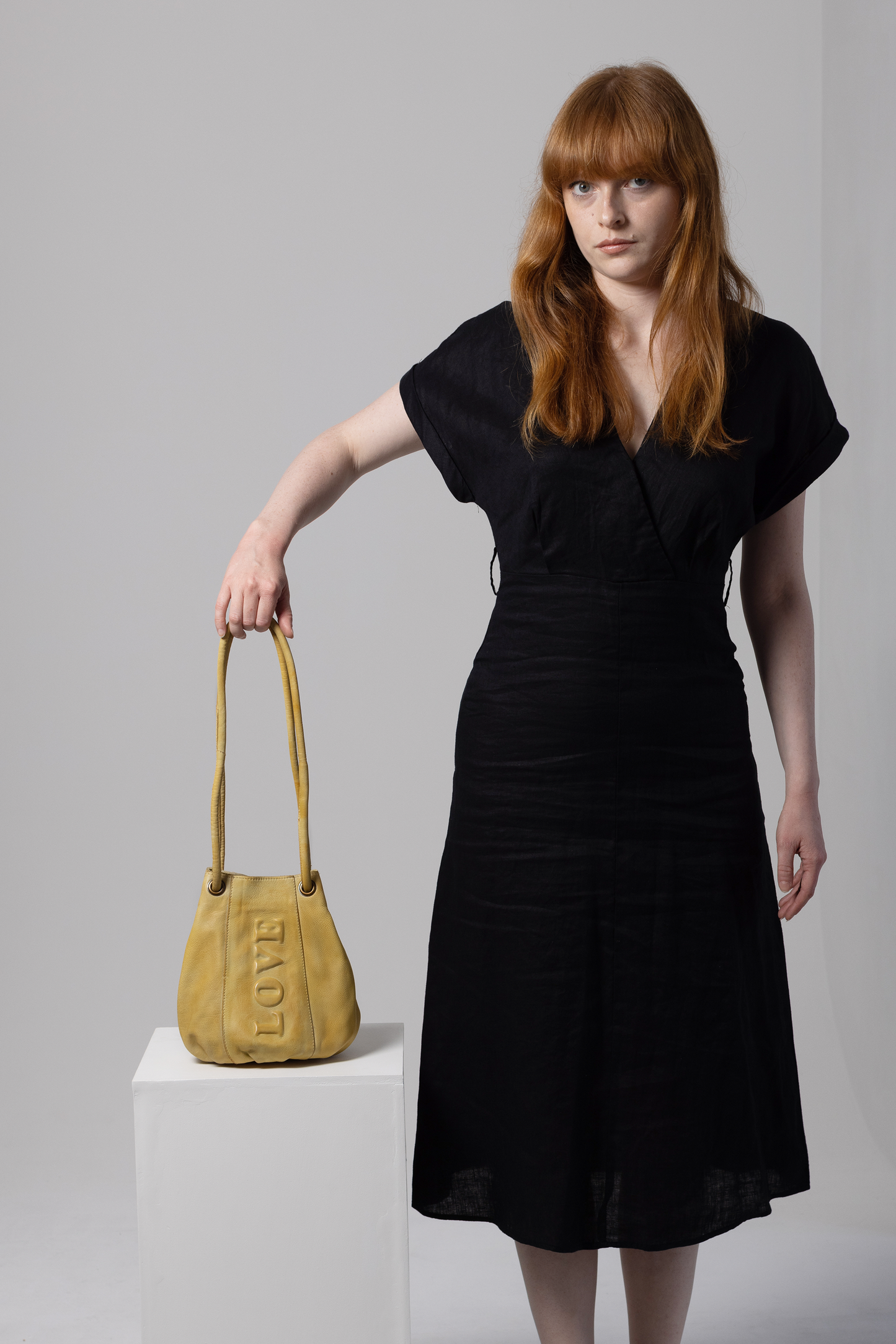 Yellow Bucket Bag