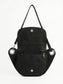 Black Studded Flap Bag