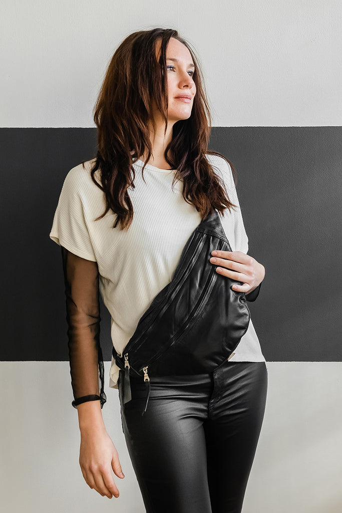 Buttery Leather Sling Bag