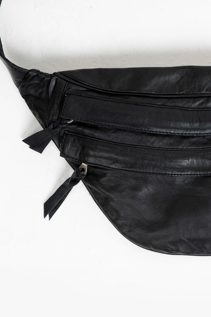 Slouchy Leather Side Purse